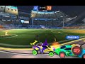 My Rocket League strats worked