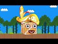 Wonderland: BIG NUMBERS Zombie | Flexing MAX in Super Mario Bros. | YOU'RE GROUNDED! Game Animation