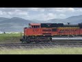 Race with BNSF 8787 on an empty coal train!