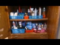 Cleaning My Bathroom Cabinets Using Dollar Tree Bins | YTMM Spring Cleaning Collab