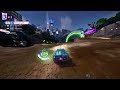 Fortnite Rocket Racing - My First Time Playing Jackrabbit! Neon Rush Map