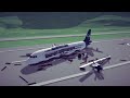 Failed takeoffs, Emergency landings, Collisions and more #5 || Besiege
