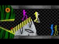 Survival Stickman Race - Escape From Monster
