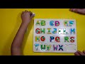 Learn the ABC's with Alphabet Wooden Puzzle