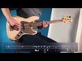 ELECTRIC FEEL - MGMT | Bass Cover with Play Along Tabs
