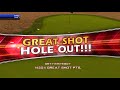 Golden Tee Great Shot on Jackrabbit Junction!