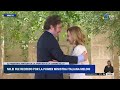 Así llegaba el presidente Javier Milei a la cumbre del G7 en Italia