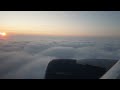 Flying on A Sea of Clouds HD Heathrow to JFK Pt 1