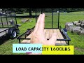 2021 Newly redesigned Next Gen Carry on 5x8 Utility trailer from Tractor Supply & Lowes.