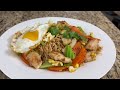 EP.176 Chicken Ramen Stir Fry!! Delicious!! Quick and Easy Dish!!