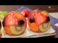 水果果冻水晶球Fruit Jelly Crystal Balls|燕菜食谱,柠檬香,Q弹不过硬Agar-Agar Recipe,Lemon Flavor,QQ Bouncy Not too Hard