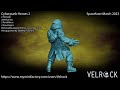 Velrock Art Miniatures Spacefarer March 2023 - Cyberpunk Heroes 2