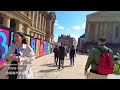 [4K] Birmingham Centenary Square Sightseeing Walk l 버밍엄 100주년 기념 광장 관광 산책 l 伯明翰百週年廣場散步