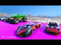 GTA 5 Epic New Stunt Race For Car Racing Challenge by Trevor and Shark GTA V Spiderman EP.1