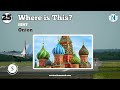 Ultimate TRAVEL Quiz | Guess Place From The Image | traveling quizzes