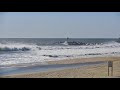 Raw Webcam Footage: Manasquan Inlet Surfing Hurricane Henri