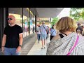 Walking in Stockholm in the summer | 4k HDR walking tour in Stockholm city | Kungsträdgården