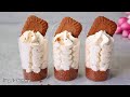 Lotus Biscoff dessert shots | No eggs, no gelatine | Easy and yummy no bake mini dessert cups