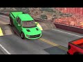 Cars vs Train Tracks Bridge over Lava from Volcano - BeamNG Drive - 🔥 ULTIMATE Edition Compilation