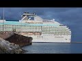 Coral Princess comes to Outer Harbor Adelaide South Australia