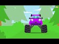 The Red Fire Truck plays HIDE and SEEK | Emergency Vehicles - Cars Cartoon for kids