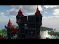 Minecraft Timelapse - Castlevania Castle 🦇