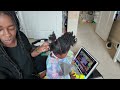 TODDLER HAIR TUTORIAL| TWO STRAND TWIST- SINGLE ROW| EASY HAIRSTYLE FOR NATURAL HAIR| TYPE 4 HAIR