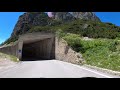 Driving the Falzarego Pass, Italy