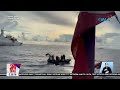 Inflatable boat ng PCG para sa marine research, nakabanggaan ang nanggitgit na China... | 24 Oras