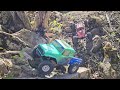 The Mutt and Chopra go trailing and rock crawling with a Hpi Venture and vanquish phoenix #rc #fun