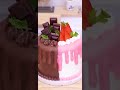 Strawberry cake with chocolate by Lala Mini Cakes
