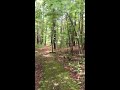 Exploring the Trails at Crooked Creek Preserve in St. Lawrence County, NY.