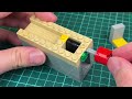 I built a LEGO SAFE with KEY LOCK