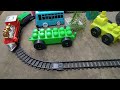 Drama thomas & friends, anak ayam, buldozer, excavator, truk dump, tangki, bus tayo, crane, loader