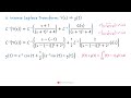 Laplace Transform of Differential Equations and Convolution (Example)