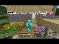 Minecraft Survival l No Talking Episode 1