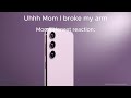 mom i think i broke my arm