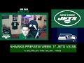 Jets vs. Seahawks Game Preview and Recap of Last Few Weeks