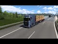 Euro Truck Simulator 2 - Wood Transport SCANIA Truck // ETS 2 4K Gameplay