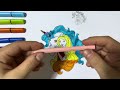 Dress Up Barbie and Barbie Characters Coloring with Sticker Book | painting and drawing for kids |