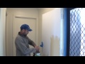 How To Paint A Door - How to apply paint to a door without brush marks
