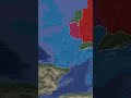 WW1 Western Front (1914-1918) #shorts #map #animation