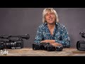 Big camcorders vs small camcorders Sony CX405 Panasonic VX981 Z90V JVC 500