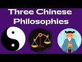 Confucianism, Taoism and Legalism