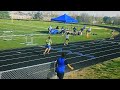 Dash 200 meter sprint @ Frederick Douglas High School. 4/23/22