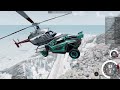 Racing A Flood On An Icy Mountain In BeamNG Was A Horrible Idea...