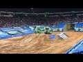 Grave Digger - Wins Two Wheel Skills Challenge - Monster Jam