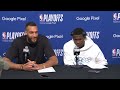 Anthony Edwards & Rudy Gobert talk Game 3, FULL Postgame Interview
