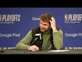 Dalllas Mavericks' Luka Doncic Postgame Interview vs LA Clippers Game 4