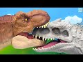 Dinosaur Battle | Tyrannosaurus VS Indominus Rex 공룡배틀 쥬라기월드 티라노사우루스 인도미누스 혼종공룡